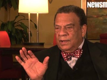 Ambassador Andrew Young Interviewed at HOPE Global Financial Dignity Summit
