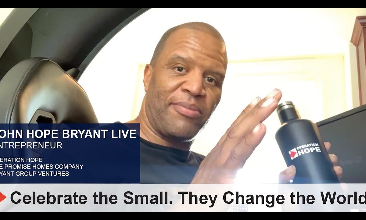 Celebrate the Small. They Change the World.