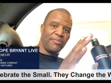 Celebrate the Small. They Change the World.