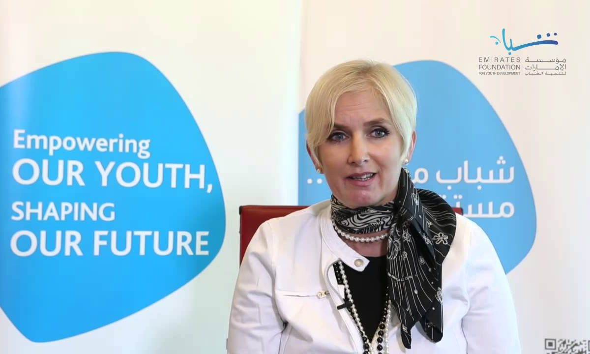 Clare Woodcraft, Emirates Foundation Chief Executive Officer