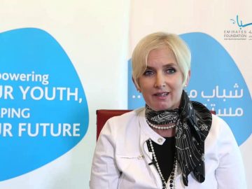 Clare Woodcraft, Emirates Foundation Chief Executive Officer