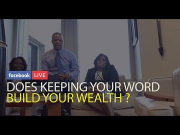 Does Keeping Your Word Build Wealth?