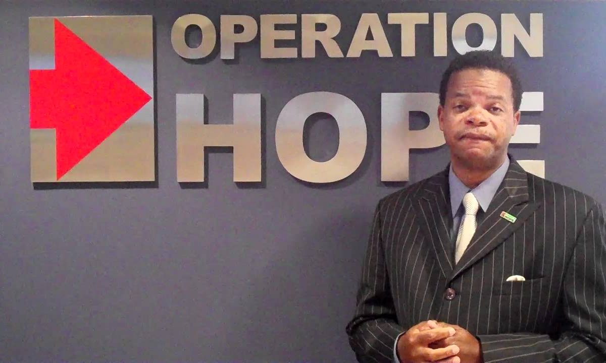 E*TRADE & Operation HOPE Make Home Ownership Affordable Again