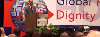 Governor Tim Pawlenty at the 2013 HOPE Global Financial Dignity Summit Reception