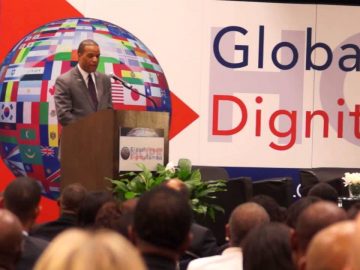 Governor Tim Pawlenty at the 2013 HOPE Global Financial Dignity Summit Reception