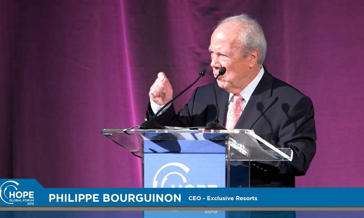 HOPE Global Forums 2015 – CEO, Exclusive Resorts Philippe Bourguignon