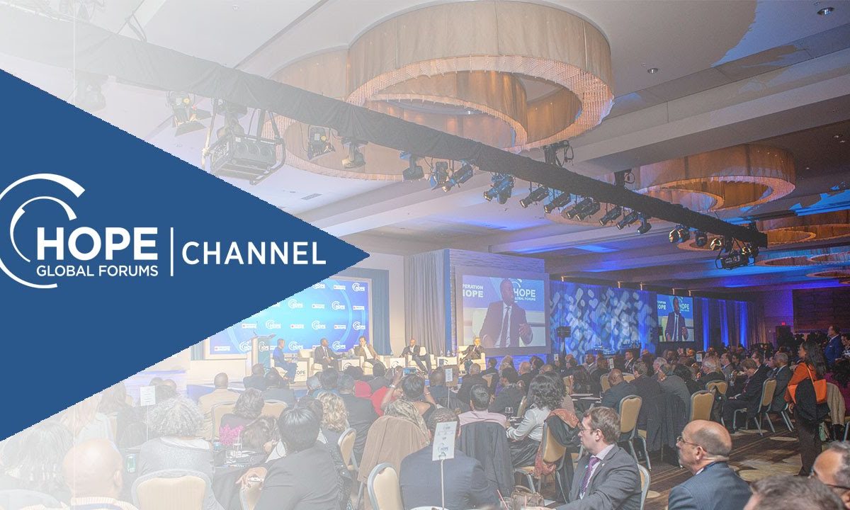 HOPE Global Forums 2016 – Aspirational Future of Black Men in America