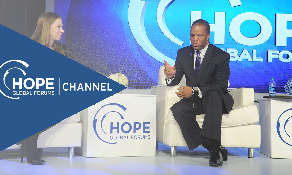 HOPE Global Forums 2016 – Chelsea Clinton and John Hope Bryant