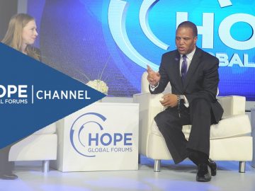 HOPE Global Forums 2016 – Chelsea Clinton and John Hope Bryant
