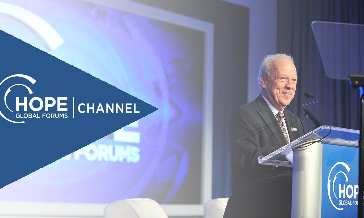 HOPE Global Forums 2016 – HOPE Global Forums Advisory Board Chair Philippe Bourguignon