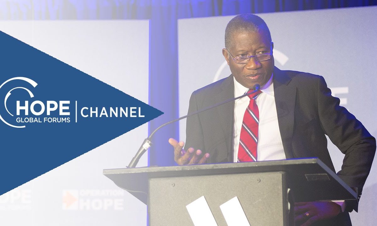 HOPE Global Forums 2016 – Remarks From Former Nigerian President, HE Goodluck Jonathan