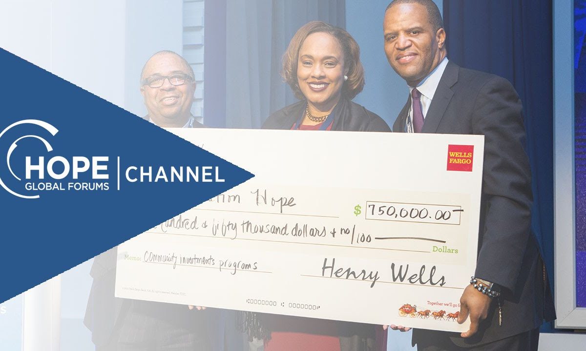 HOPE Global Forums 2016 – Wells Fargo Announcement