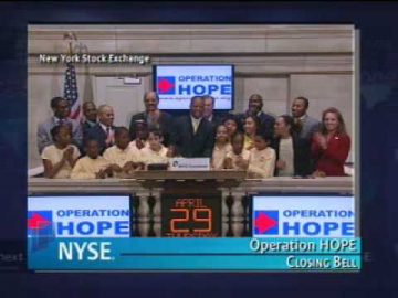 HOPE Rings the NYSE Closing Bell