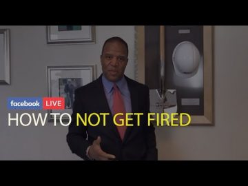 How Not to Get Fired