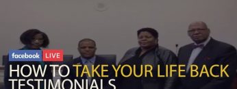 How to Take Your Life Back Testimonials