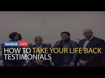 How to Take Your Life Back Testimonials