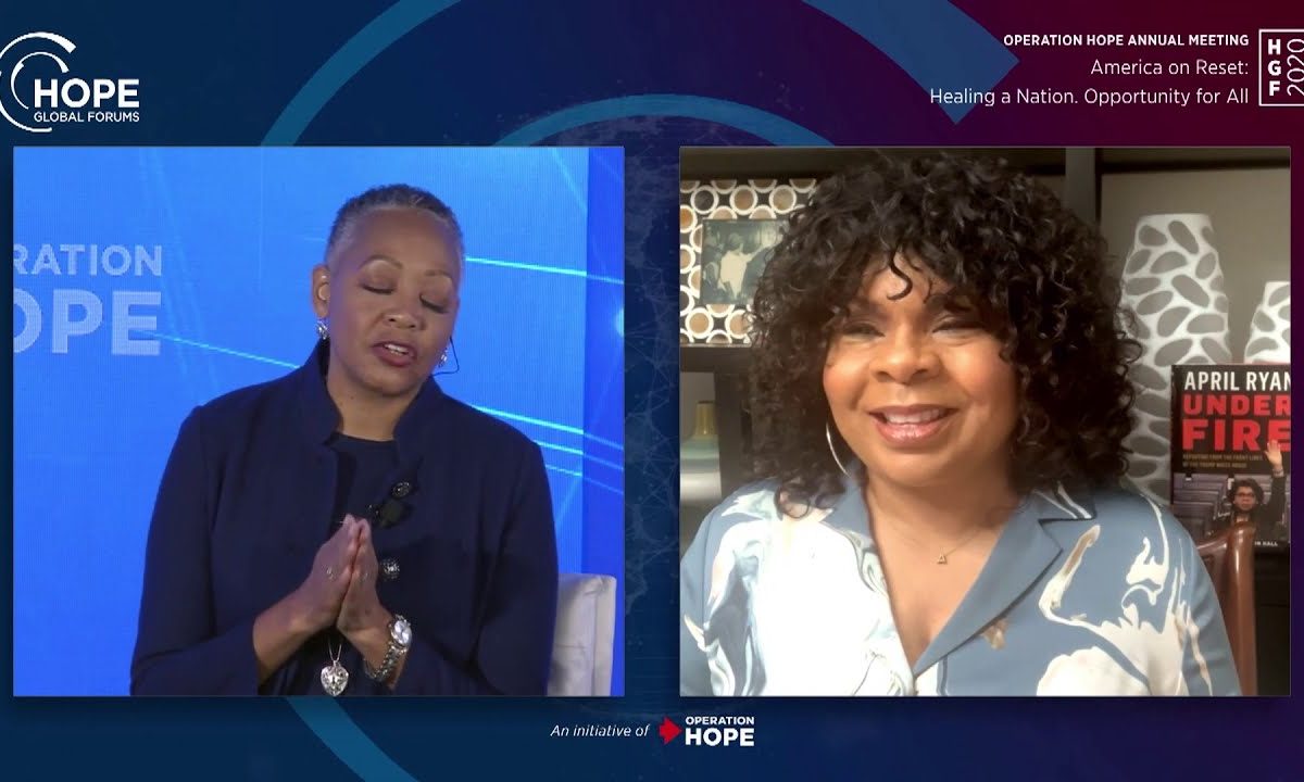 In Conversation: April Ryan, White House Correspondent