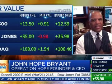 Inauguration Day 2021 CNBC Squawk Box Appearance with John Hope Bryant and Mick Mulvaney