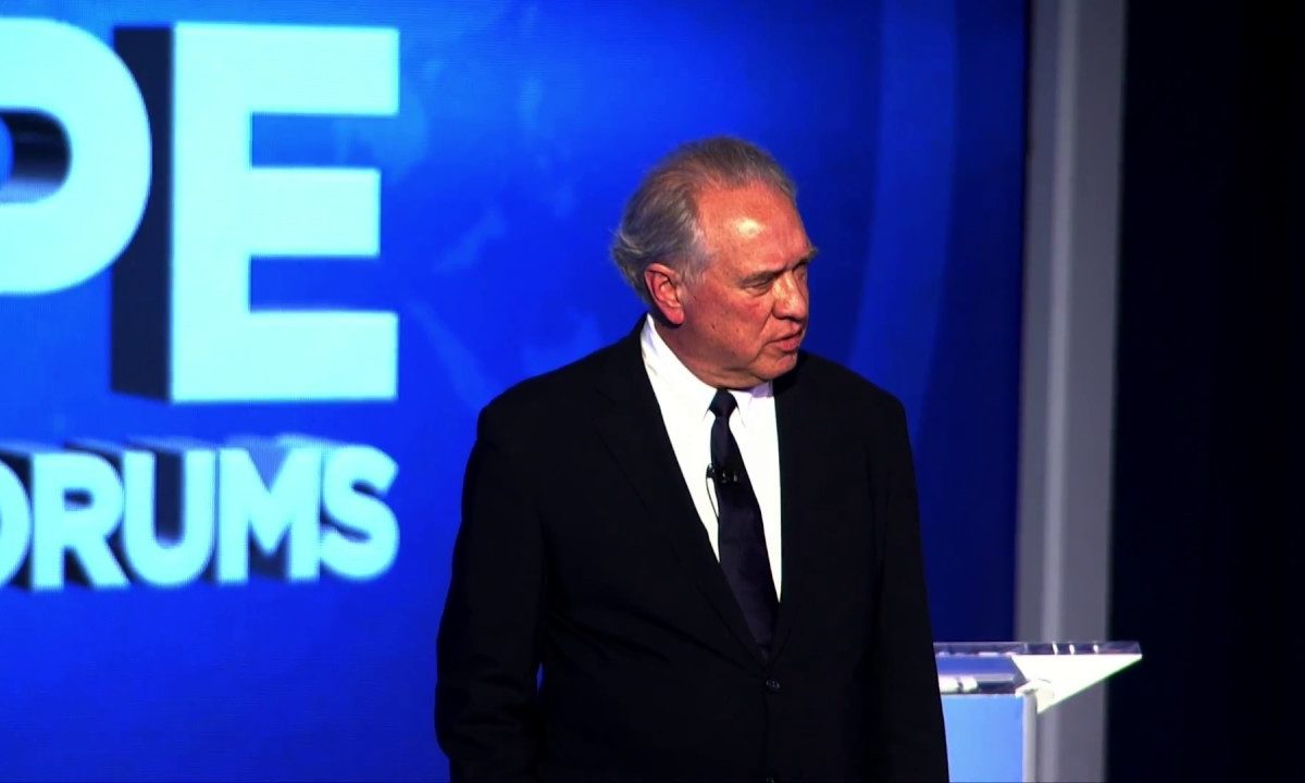 Jim Clifton & Justin Bibb at the 2017 Hope Global Forum