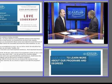 John Hope Bryant Discusses Love Leadership at Kaplan University