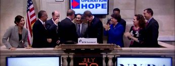 Operation HOPE Rings NYSE Euronext Closing Bell