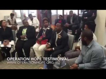 Passionate HOPE Client at FEMA & HOPE MOA Renewal