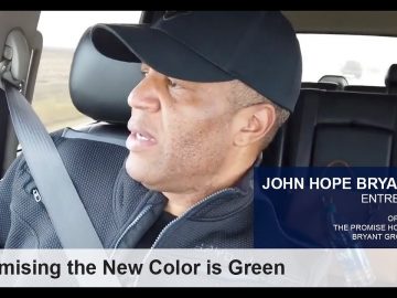 Promising the New Color is Green