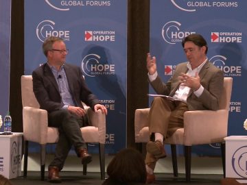 Social Innovation, Powering Giving, and Using Technology to Drive Inclusive Global Economic Growth