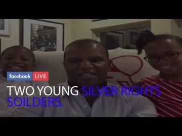 Two Young Silver Rights Soldiers