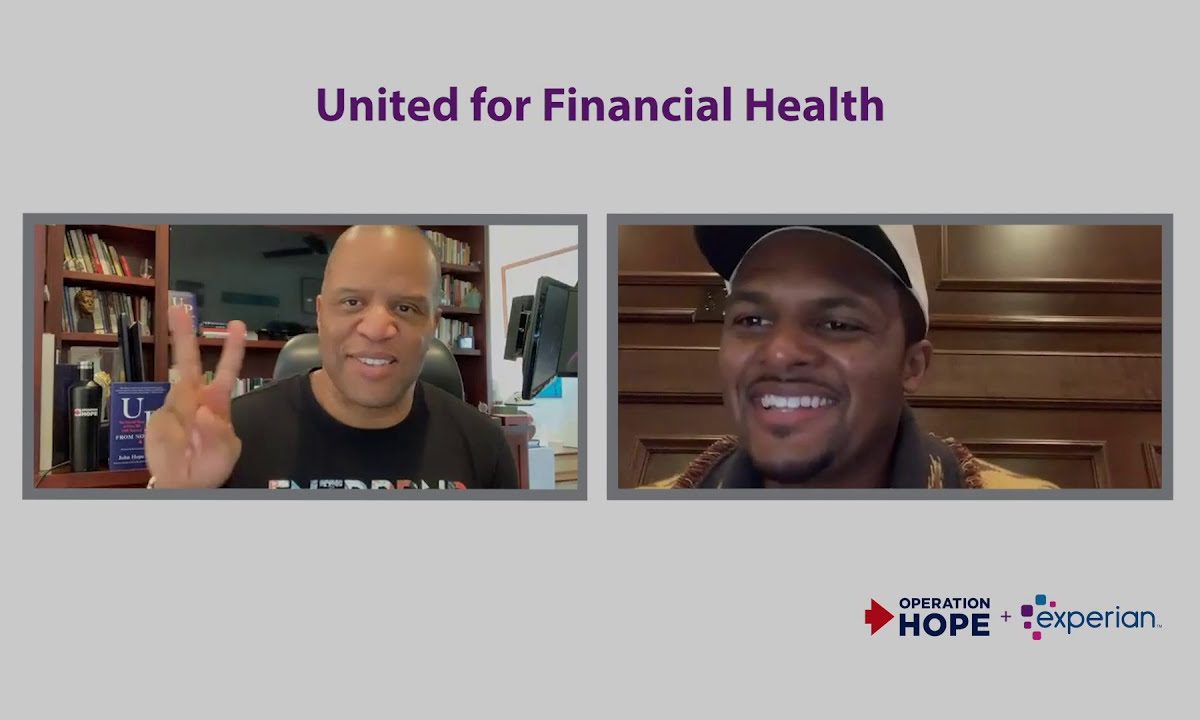 United for Financial Health: In Conversation with Deshaun Watson