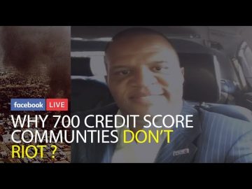 Why 700 Credit Score Communities Don’t Riot