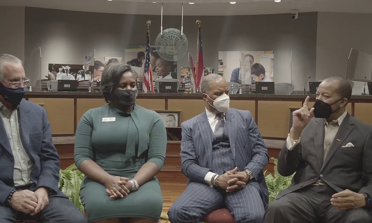 Operation HOPE Donates 100 Air Filters to Atlanta Public Schools with Just Brothers and Fred Maxik