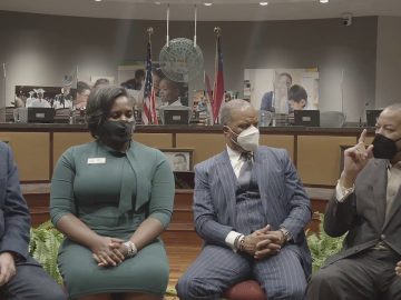 Operation HOPE Donates 100 Air Filters to Atlanta Public Schools with Just Brothers and Fred Maxik