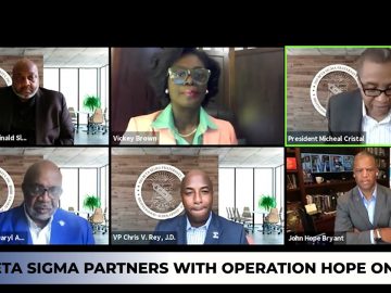Phi Beta Sigma Partners with Operation HOPE on 1MBB Initiative